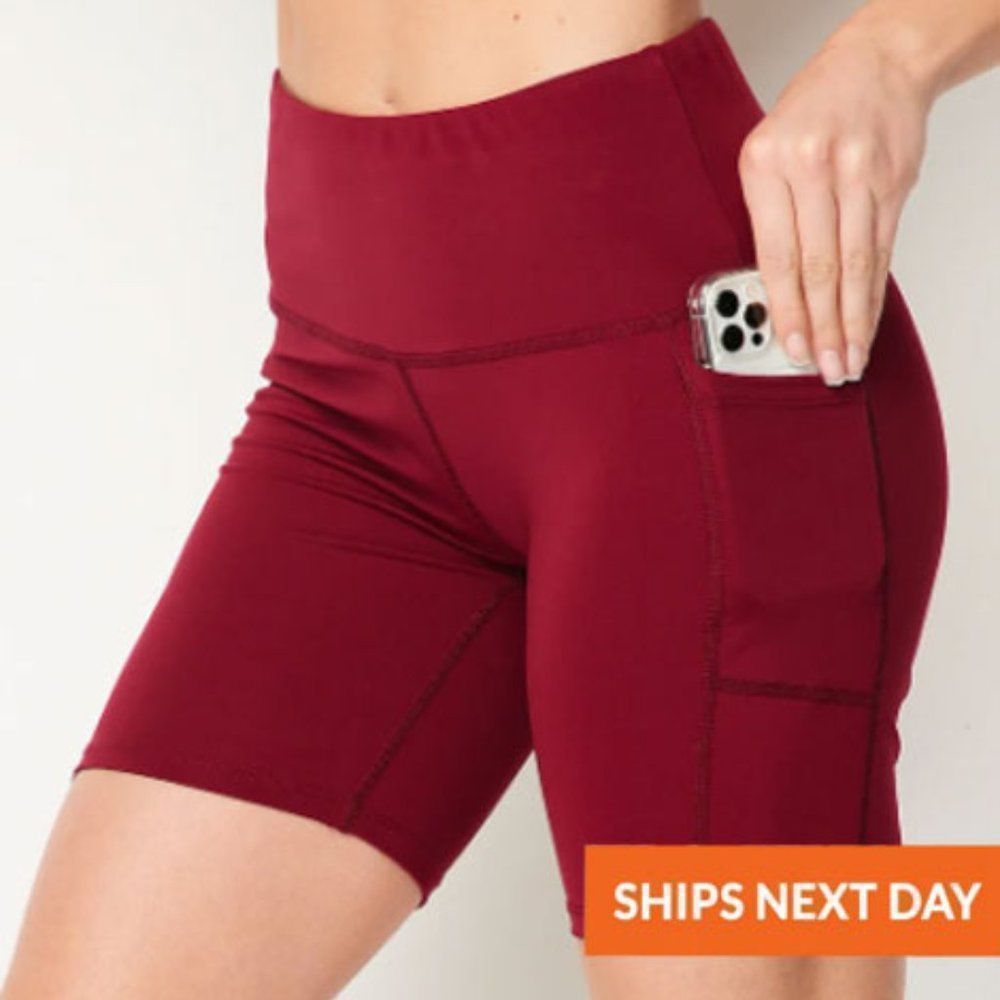 Soft Sculpt Pocket Biker Shorts - Buttery Soft - Biker Shorts - Bike Shorts